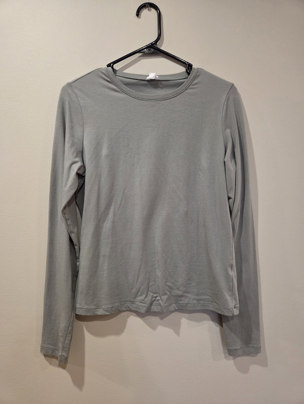 GARAGE Estelle Long Sleeve T Shirt  - Light Sage